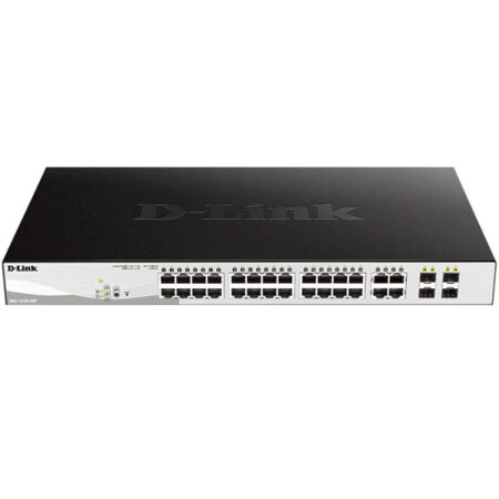 D-Link DGS-F1210-26PS-E 24 port Managed Gigabit Switch with 24 10/100/1000 Mbps