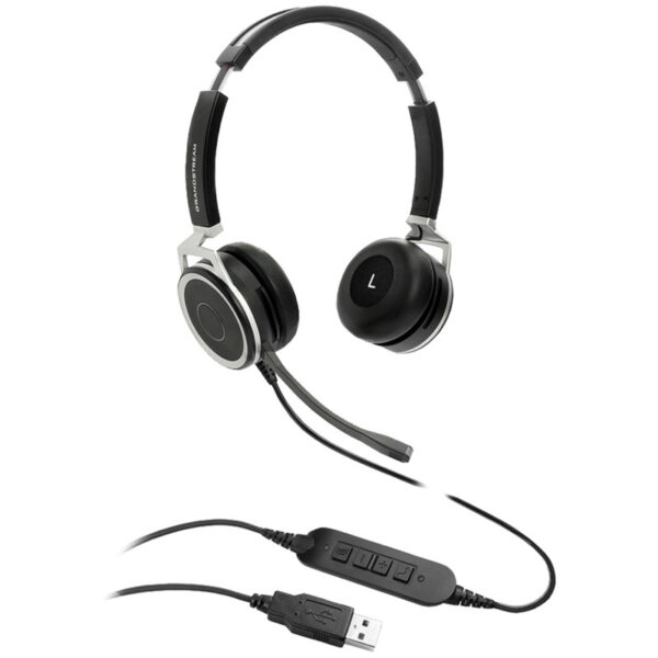 Grandstream Advanced HD USB corded Headsets with busy light GUV3005