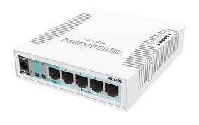 MikroTik RouterBOARD RB260GS 5-port Gigabit Managed Switch