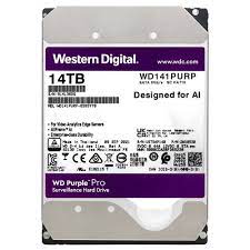WD Purple Pro Surveillance Hard Drive 14TB 512MB – WD141PURP