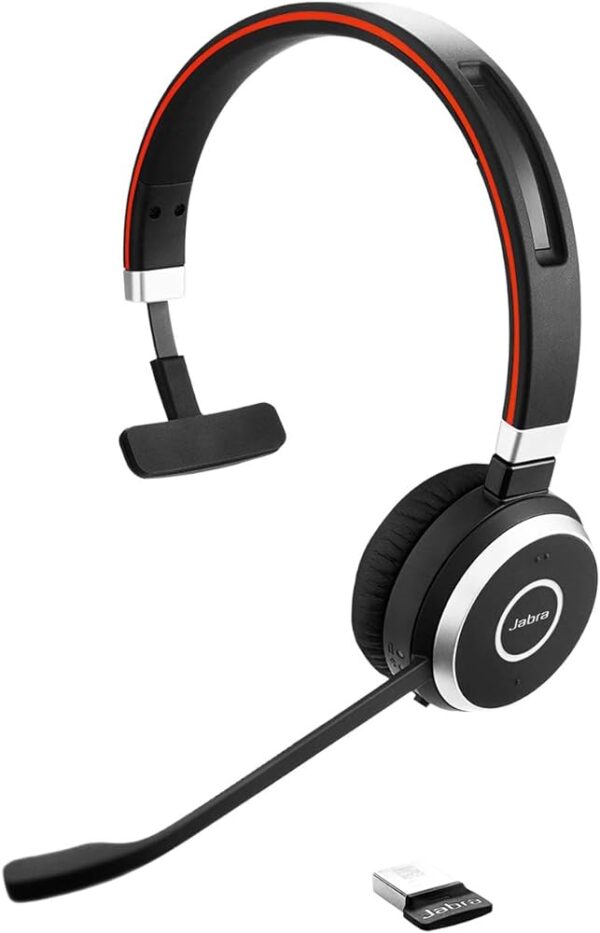 Jabra On Ear Headset Evolve 65 MS Mono 6593-823-309
