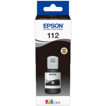Epson 112 EcoTank Pigment Black ink bottle (C13T06C14A)