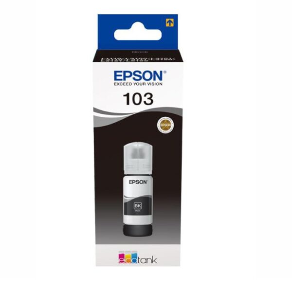Epson 103 EcoTank Black Ink Bottle - 65ml (C13T00S14A)