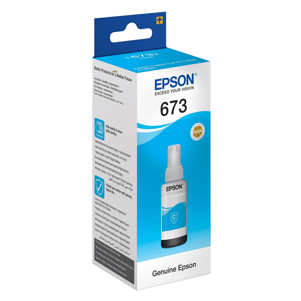 Epson T6732 Cyan Ink Cartridge - 70ml (C13T67324A)