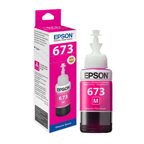 Epson T6733 Magenta Ink Cartridge - 70ml (C13T67334A)