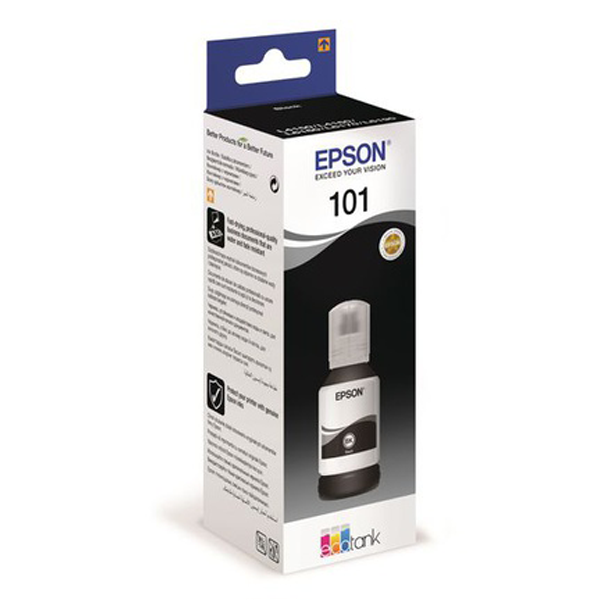 Epson 101 EcoTank Black ink bottle - 127ml (C13T03V14A)